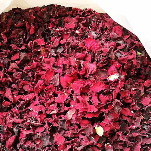 Высококачественный цветочный чай красные лепестки роз розовый