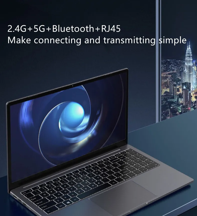 Factory OEM 15.6 Inch Laptop Intel Core i3-1135G7 Win 10 / Win 11 With Fingerprint Unlock With Backlit Keyboard For Business