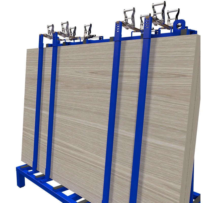 used second hand Granite Marble Slab Storage  Transport Rack Trolley