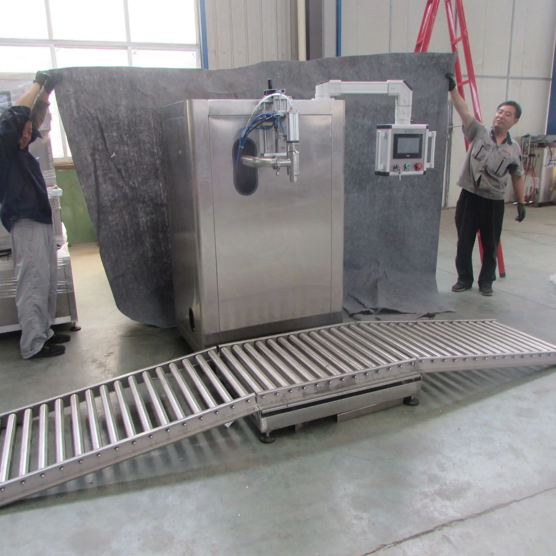 High accuracy Semi automatic water oil liquid  epoxy dispenser counting Digital Control weight filling machine