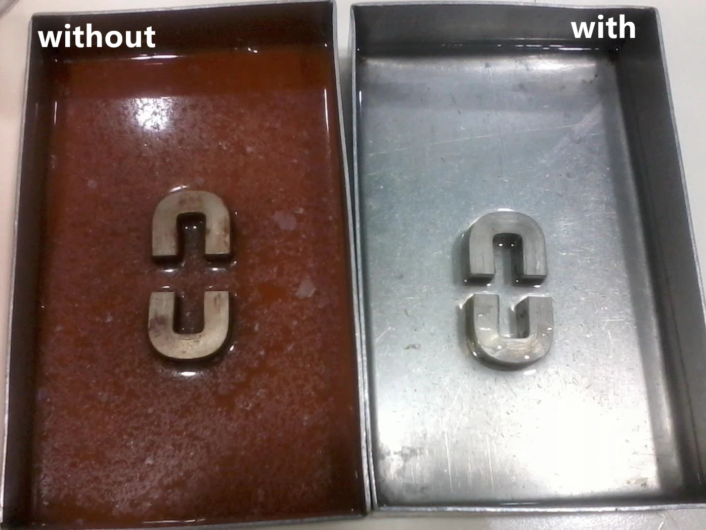 rust inhibitor for sand blasting, wet sand blasting