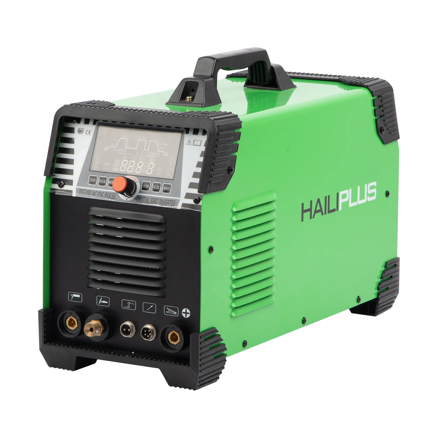 200 Amps IGBT Inverter AC/DC Pulse TIG Welder with Spot Welding Function for Multi-metal TIG Welding