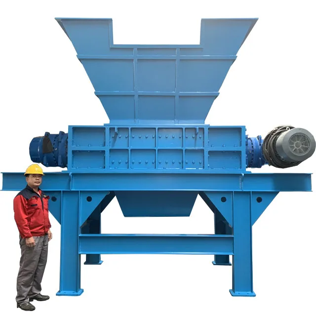 Industrial Small Paper Plastic Shredder/Glass Garbage Shreddng Machine/Waste Beer Bottle Crushing Recycling Equipment