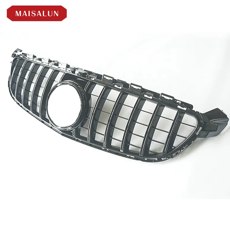 ABS AMG GT type grille for Mercedes Benz C class C200 C300 W205 C63 C63S car High quality 2015-2018