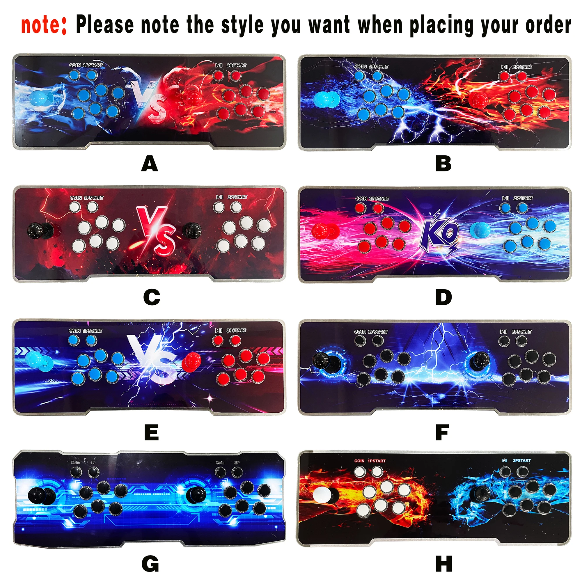 Classic retro gaming box family arcade game iron material console 26800 in 1 video game controller arcade game machine