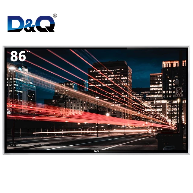 D&Q TV-LCD Interactive Touch Screen Meeting Room Conference 86 inch smart led tv