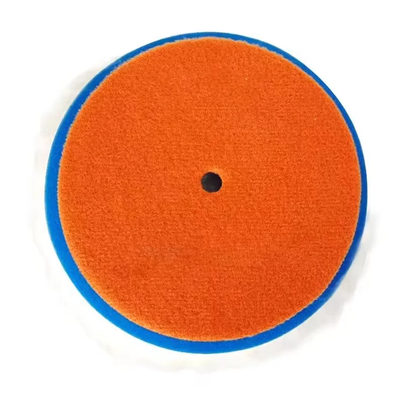 ES Wool Ball Polishing Plate Car Polishing Waxing Wool Wheel Self-adhesive Flocking Wool Felt 5' 125mm