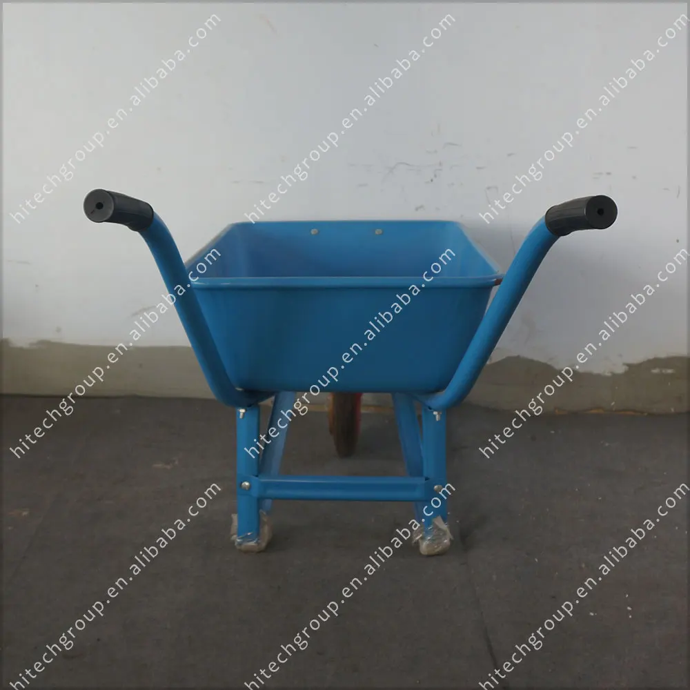 Strong strength civil Metal Wheel barrow for Indonesia artco wheel barrow with hard solid wheel WB6500