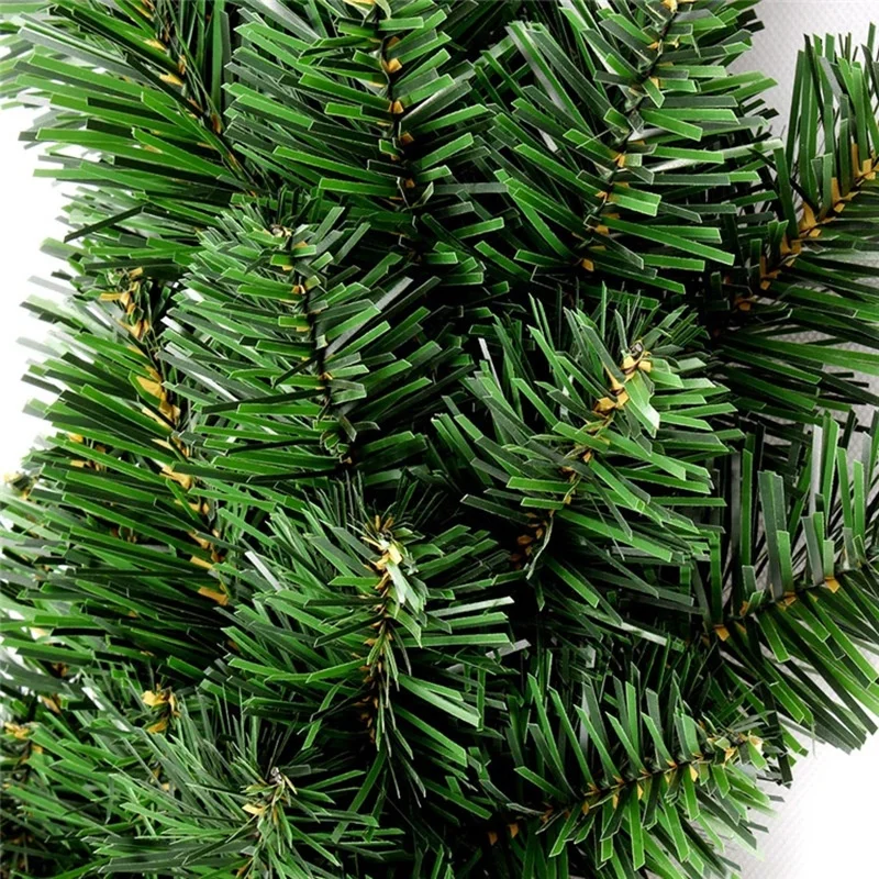 Home Party Christmas Decoration 50cm round pvc tips christmas wreath decor