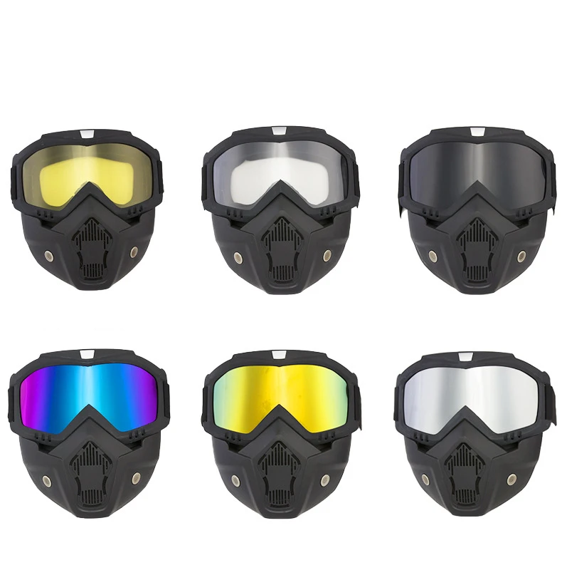 Hot Selling Low Price Fashion Anti Fog Motocross Sports Motorcycle Goggles with Mask