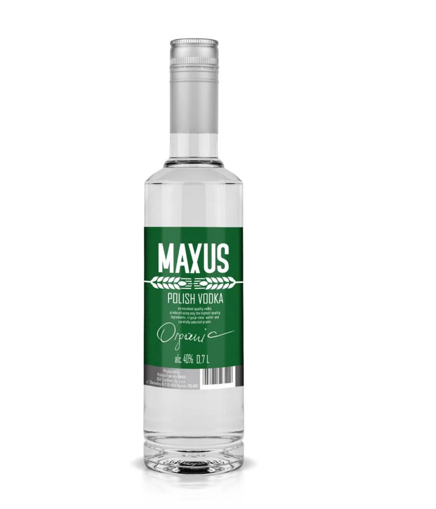 Органическая водка Maxus 700 мл высококачественная Полированная бутылка водки стеклянные бутылки на заказ поставщик спиртового спирта в упаковке
