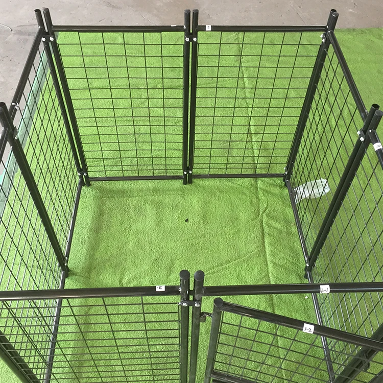 Manufacturers wholesale medium and large dog pets large dog cage with tarpaulin