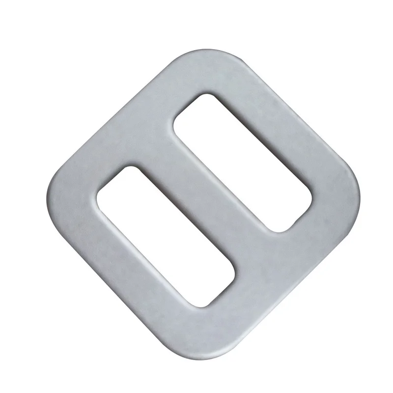 Aluminum Tri-glide buckle 25mm ring adjustable buckle for luggage leather accessories