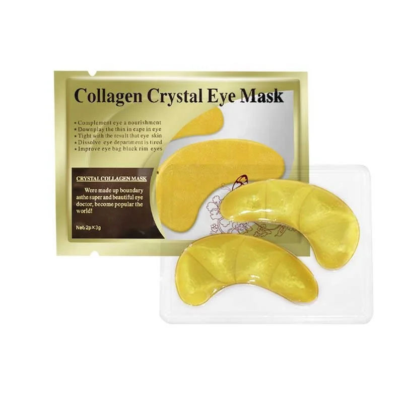 New sales product gold collagen crystal smooth and tight under Eye Gel Patch Mask Moisturizing anti-aging For Skin Care