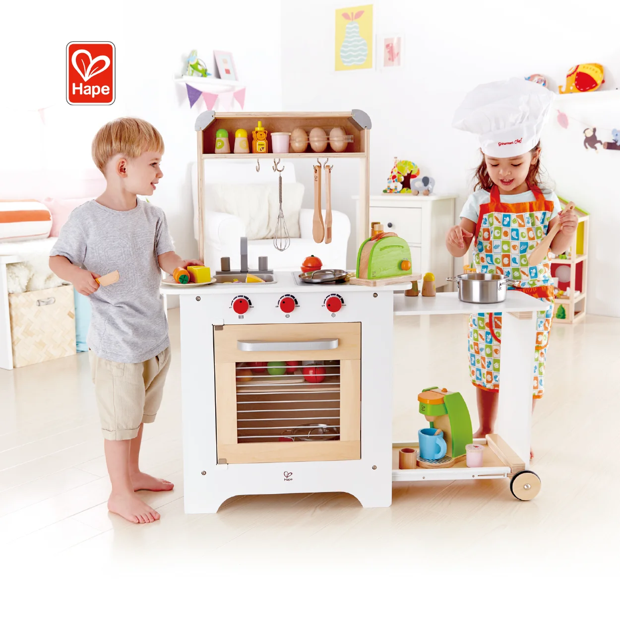 Hot Selling New Kids Wooden  Kitchen Set Toy For Kitchen Toys