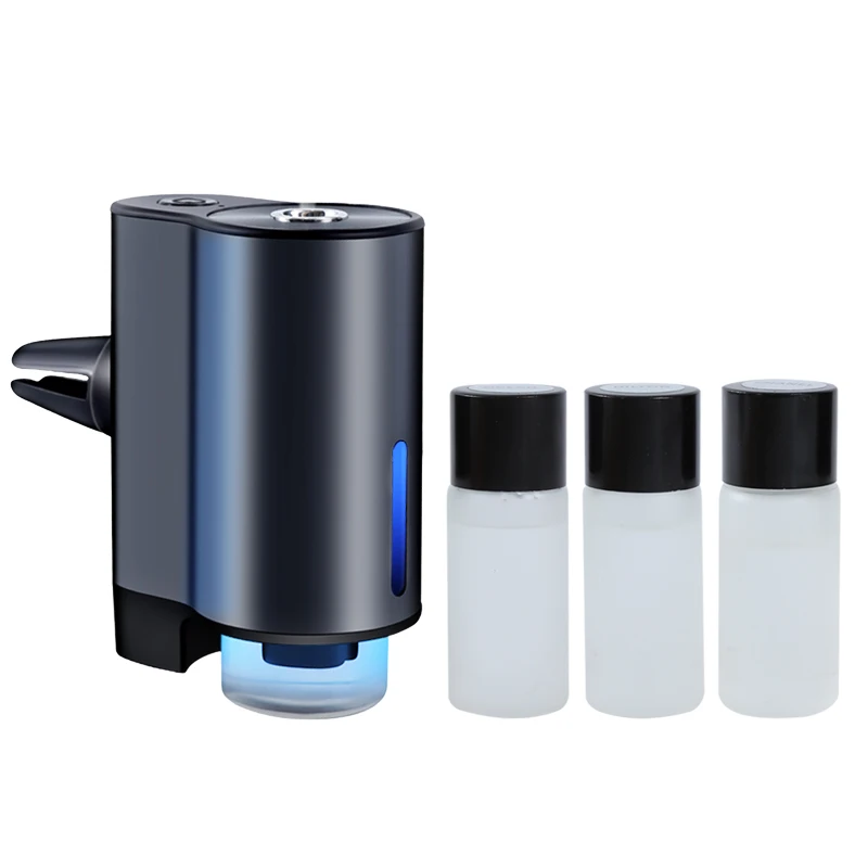 Ultrasonic Atomizer With Vent Clip Auto Adjustable Concentration Plug In Battery Car Air Freshener Dispensers Luxury