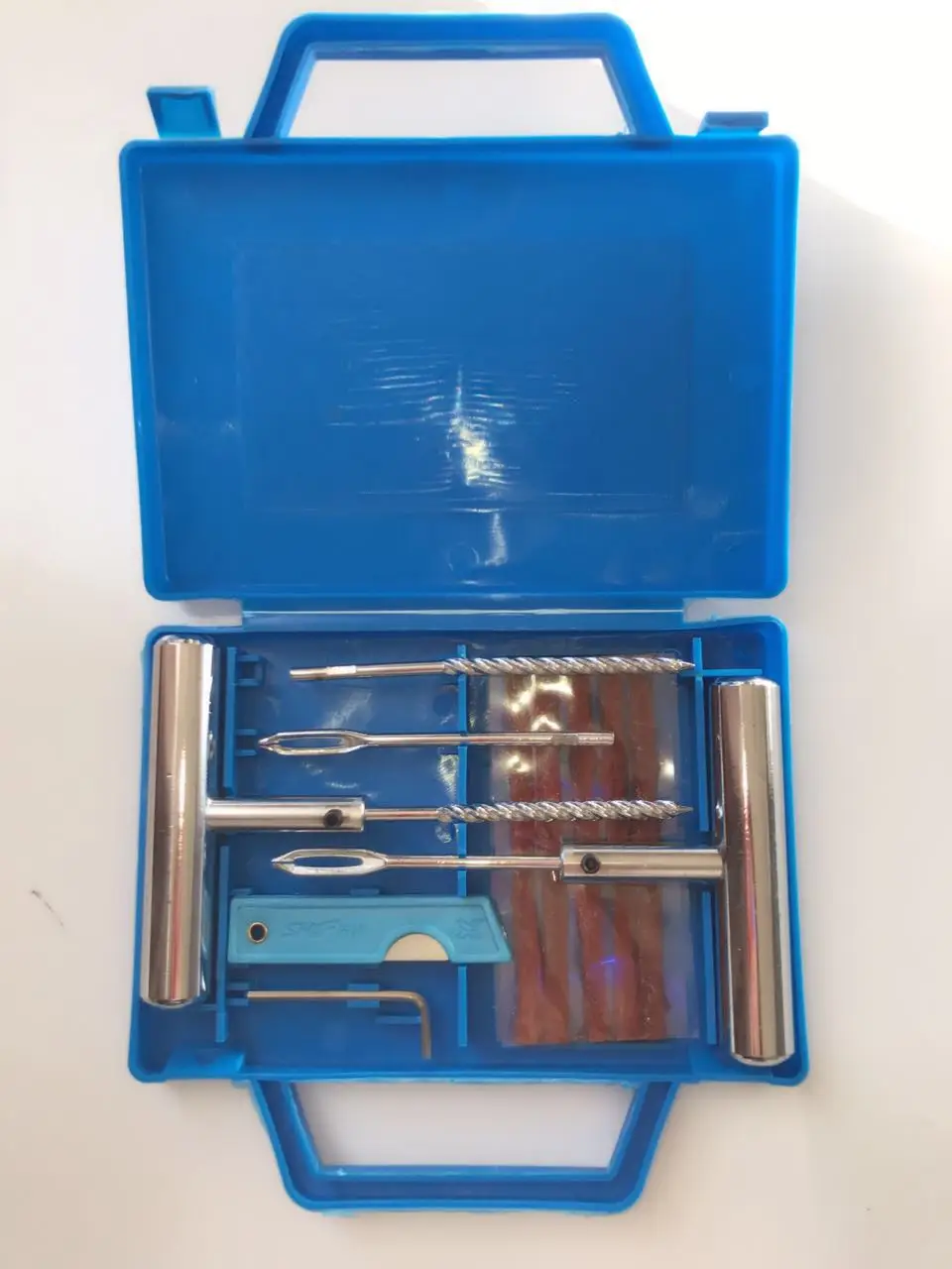  Custom Universal Heavy Duty Emergency Tubeless kits Tire Repair Tool Set for Car Motorcycle Truck Tractor