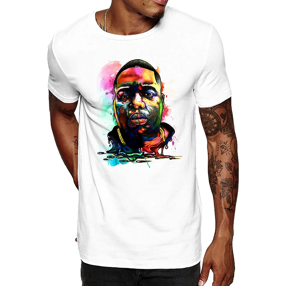 Shinesia graphic t shirt for men and women Basketball star offset customizable Unisex short sleeves cotton T-shirt wholesale