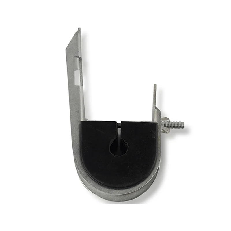 Fiber optic cable Round Type ADSS Optical drop Cable Fitting Fiber Optic J Hook Suspension Clamp outdoor