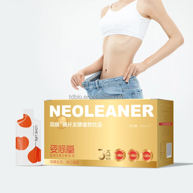 Private label Detox dietary Fiber Drink Slimming Oral Liquid fat burning Plant extract Digestive enzymes Detox Drink