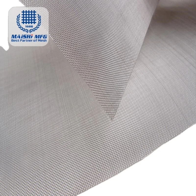 Заводская поставка серебряная сетка тканая на