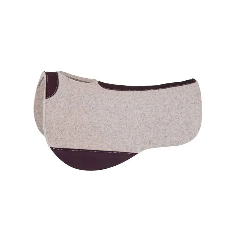 Best Weaver Leather 100% Wool Felt Western Contoured Wool Saddle Horse Pad