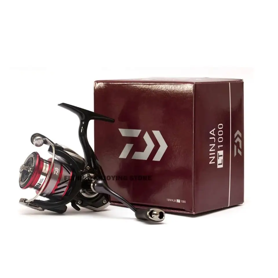 DAIWA NINJA Reel 4BB Max Drag 5KG-12KG 1000 2000 2500D 6000 Saltwater and Freshwater Metal Spool Spinning Fishing Reel