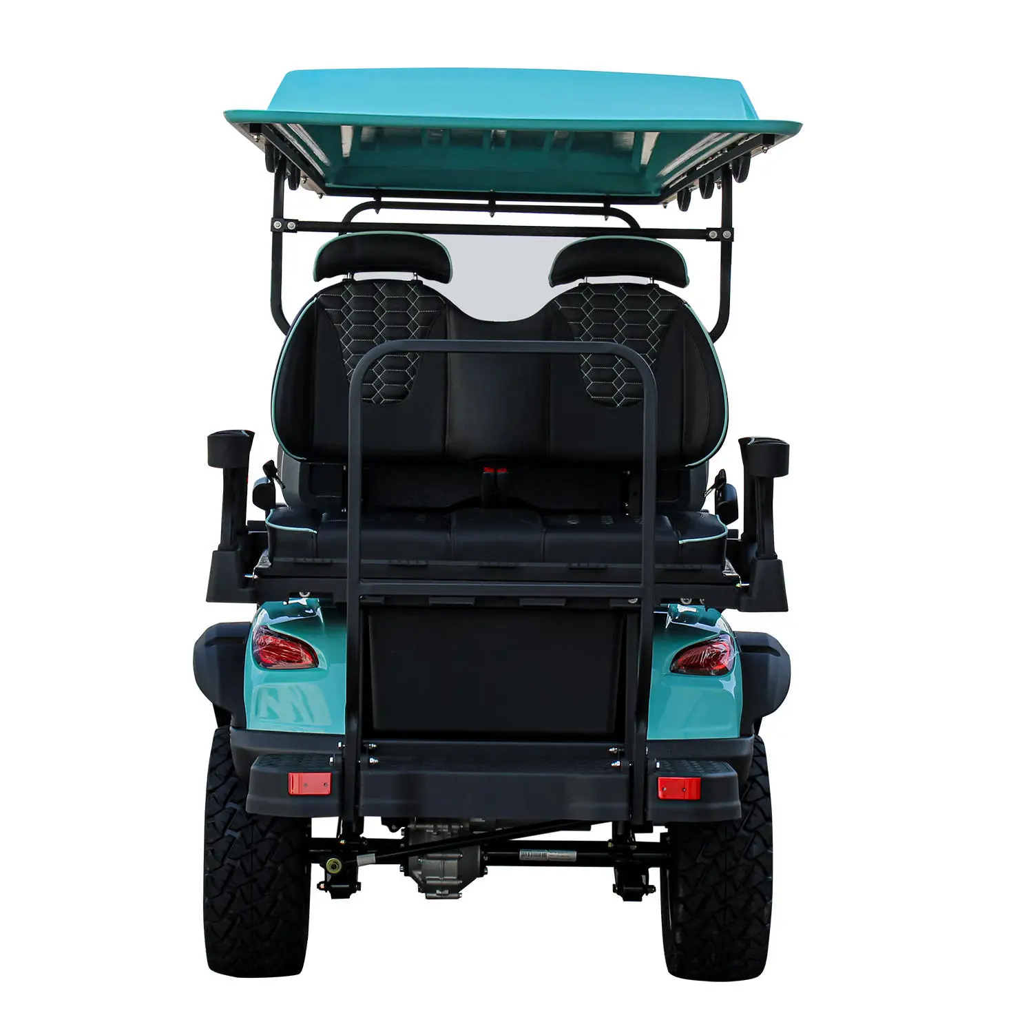 72v lithium battery 6 seater off-road electric street legal golf cart practical for scenic area resort