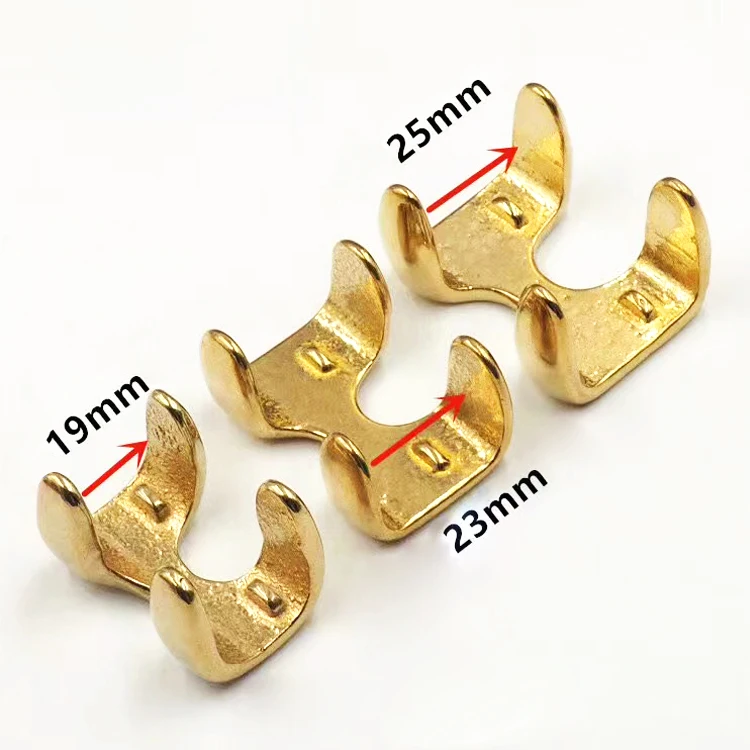 Trade Assurance Wholesale Custom Metal Rope Clamps Solid Brass Rope Clamps For Rope
