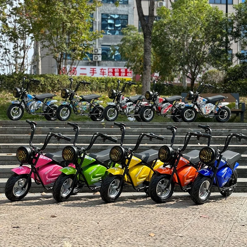 hot selling  bicycle Disc Brake Children Smart Electronic 350W  Drum motor electric motorcycles two wheel scooters mini bike