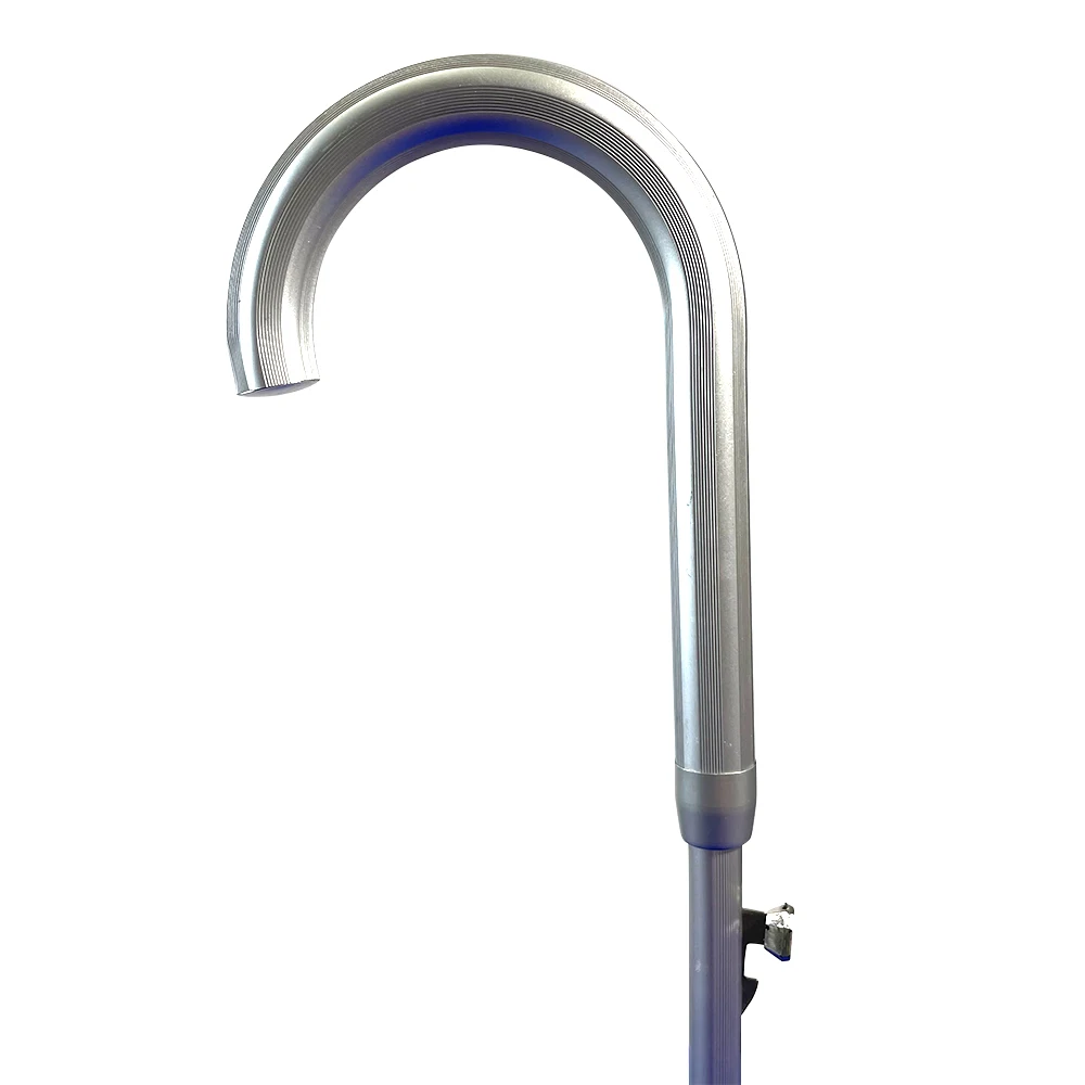 Ovida New Fashion Automatic Open Aluminum Material straight  Umbrella  with custom logo printing