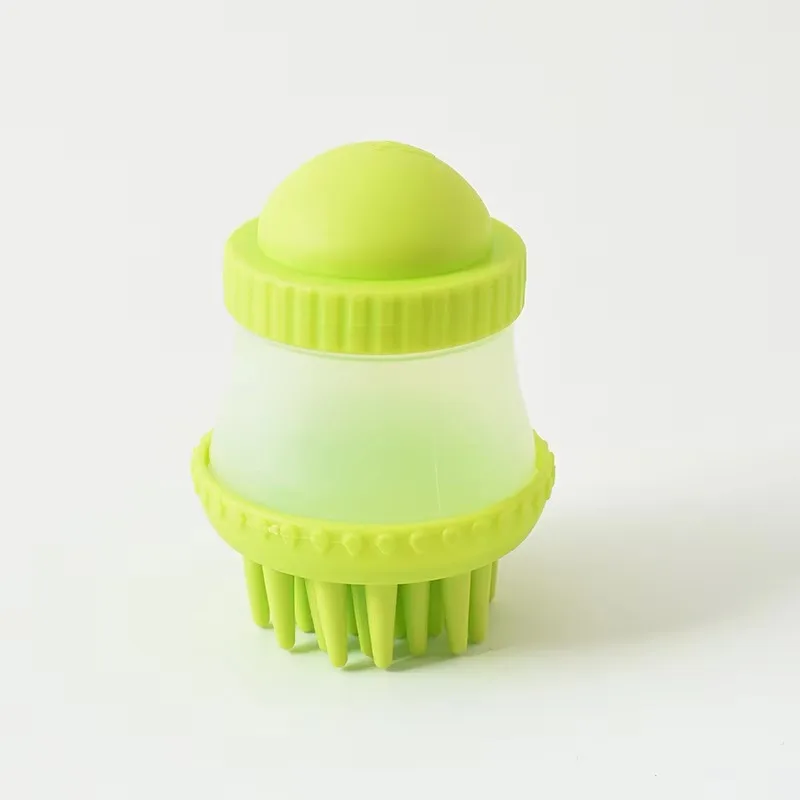 Manufacturer wholesale 2024 pet hair remover brush bath silicone easy hair remove clean grooming brush for dog