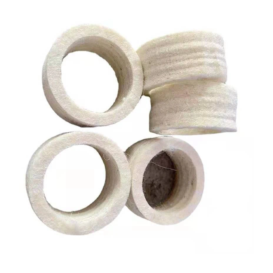 
Promotional top quality felt seal ring waterproof felt pad and felt gear oil seal pad 