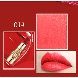 ALOBON Custom Full Color Waterproof Cosmetic Semi Velvet Matte Nude Silky Lipstick Private Label Makeup