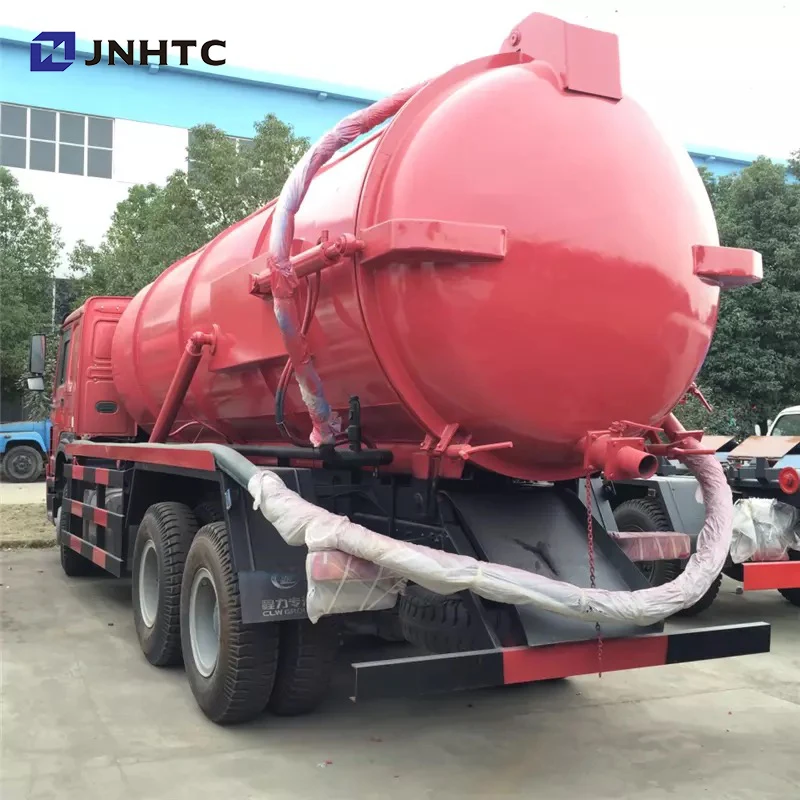 SINOTRUK HOWO 4*2 8CBM 10000L вакуумный грузовик-цистерна для очистки сточных вод