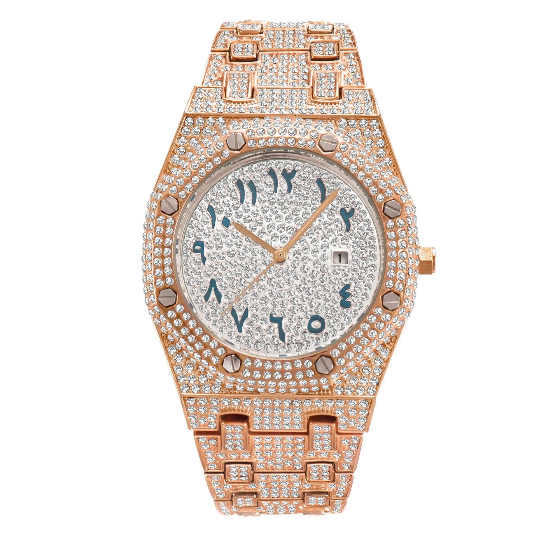 2021 new products fashion silver /rose gold /gold chain vogue quartz wristwatches reloj custom quality men women luxury watches