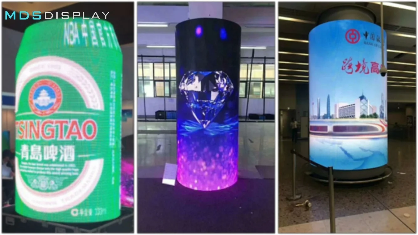 MDS New product P1.25  indoor soft led module  flexible led module event screen video pantalla led para publicidad