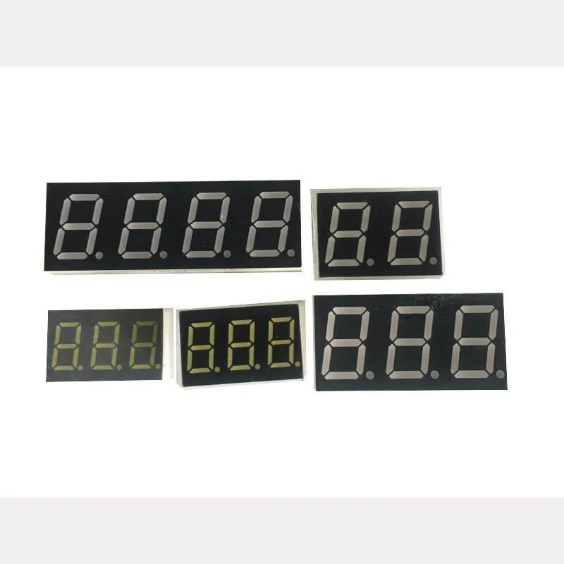 Оптовая продажа 0 8 дюймов 7-сегментные 4-значные цифровые часы цифровой светодиодный дисплей