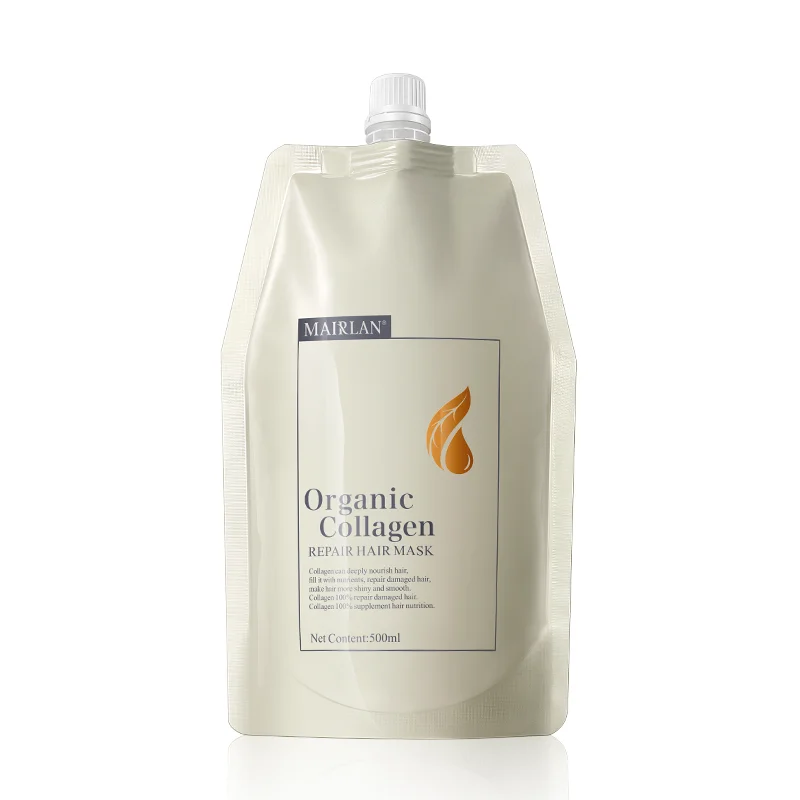 MAIRLAN Collagen Complex  quickly penetrates the inside of the hair nourish repair luxury hair care nourish hair mask