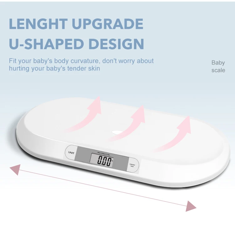 Household 20kg full ABS design digital electronic baby weighing scale