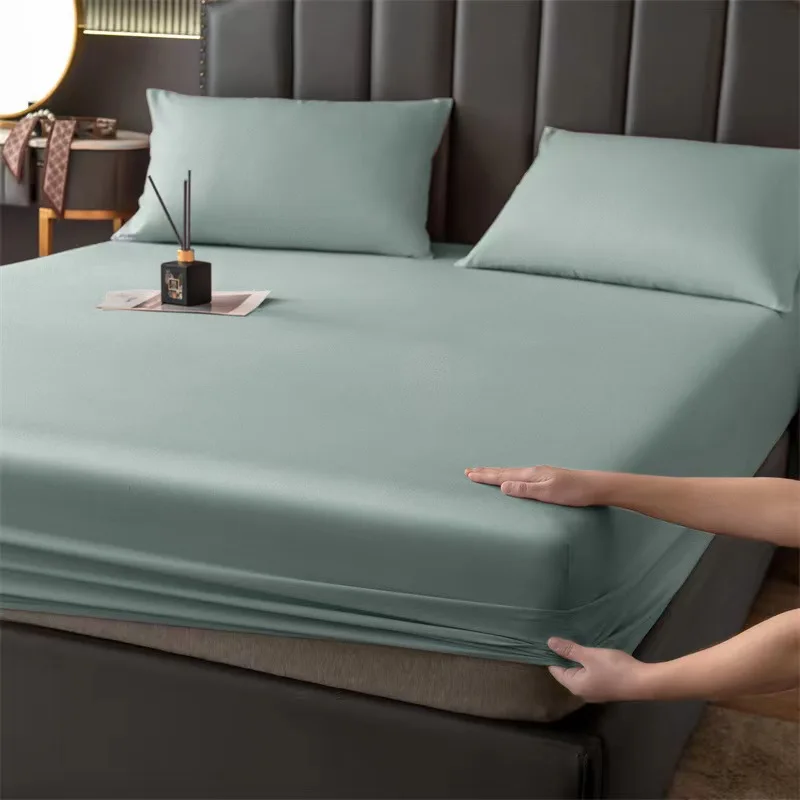 Простыня на заказ, водонепроницаемая из микрофибры, эластичная Нескользящая, фиксированная, размер Queen