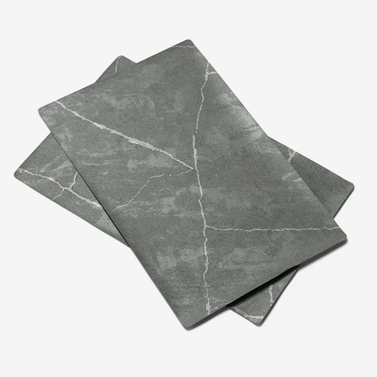 Cement Texture Plastic Decorative Membrane Roll Factory Interior MDF Furniture Printing Layer Film Plastic laminating Foil