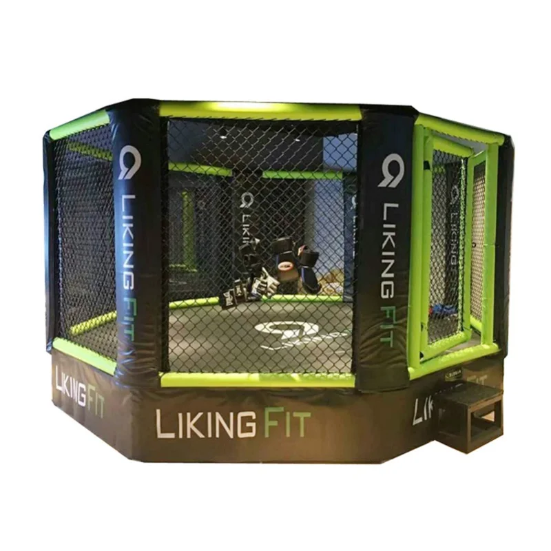 Customized logo boxing ring Fighting Octagon mma cage For training competitions