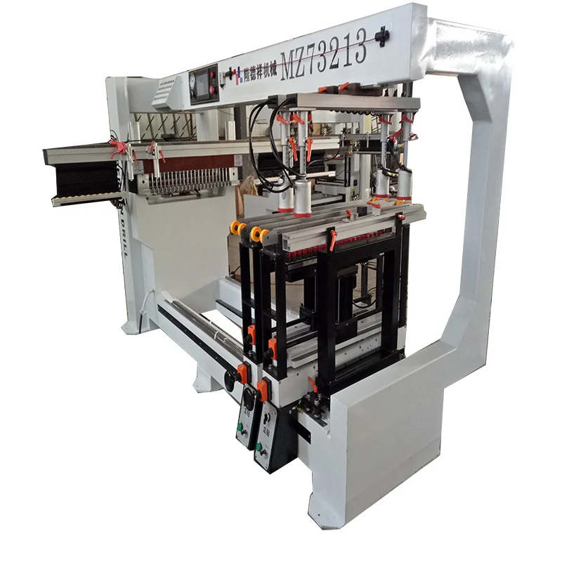 Wood Drill Machine Wood Cnc Drilling Machine Woodworking Line Horizontal Multi Spindle Hole Boring Machine