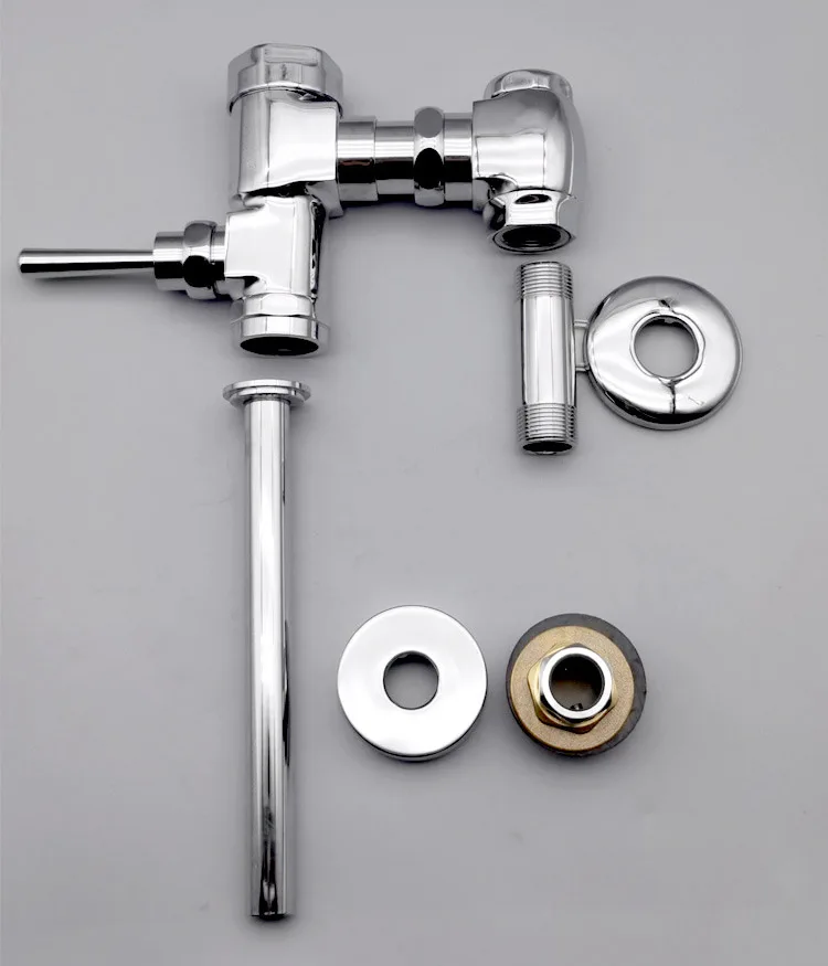 Public Toilet Exposed clog resistant Control stop siphon-guard protection water Closet 1.6 GPF Gallon Manual Flush Valves