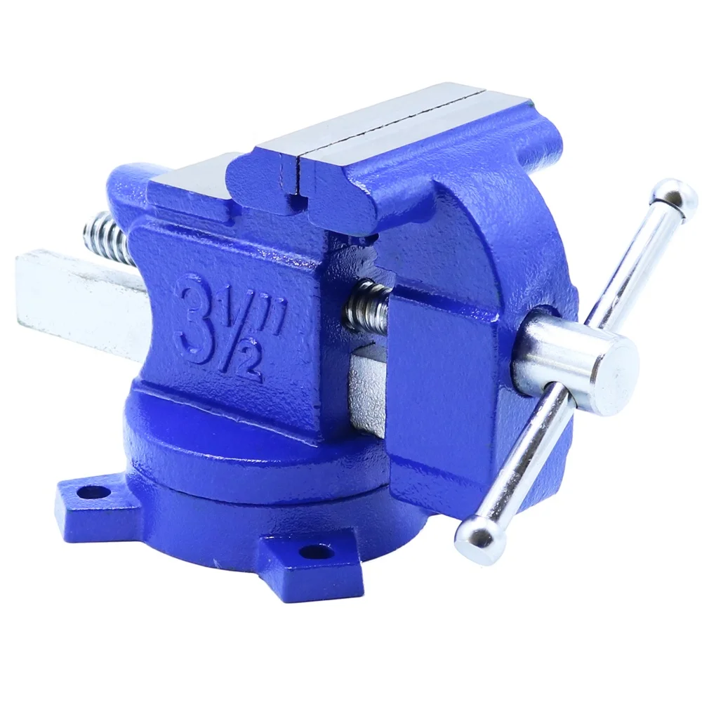 GT-VB007 French Type Light Duty Bench Vise Vice With Anvil Manufacturer