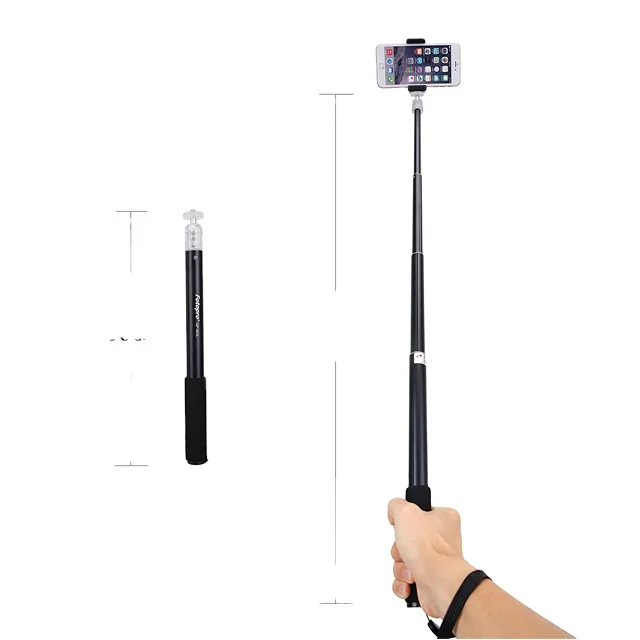 Fotopro Remote Control 2-in-1 Mini Selfie Stick Tripod for Phone GoPro Camera
