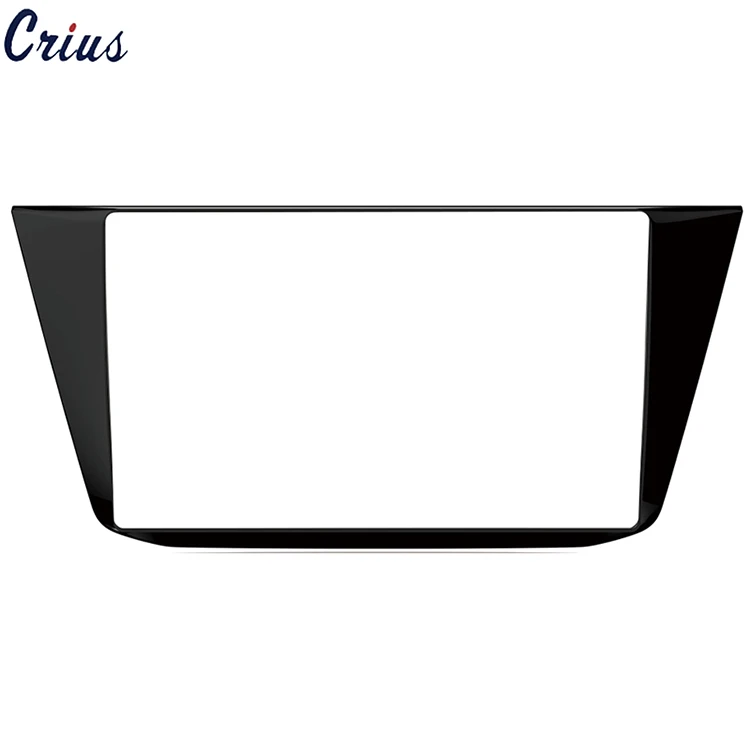 Hot Products frame radios car frame car panel  for VW TIGUAN 2017 9 inches black Car DVD Player Frame