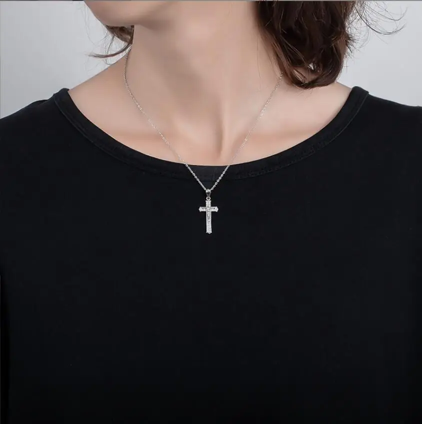 925 sterling silver cross pendant jewelry india #crosspendant