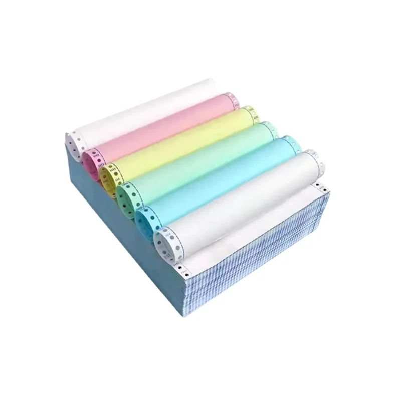 Good Price Computer Paper Form NCR Printing Office Invoice Ream Preimum Manufacturer Continuous Carbonless Copy Paper